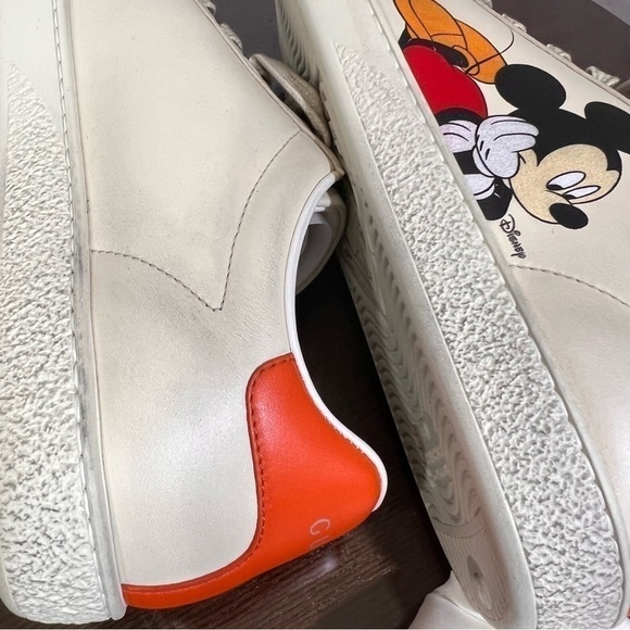 GUCCI x Disney Women's Ace Mickey Mouse Low Top Retro Vintage Sneakers 37 BNIB - Picture 14 of 15